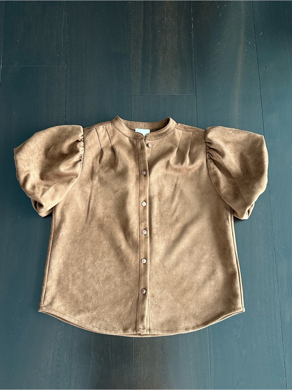 INDUSTRY XS Brown button up Top